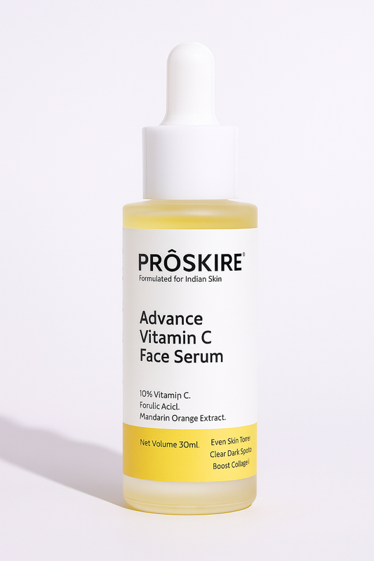 Proskire Advanced Vitamin C Face Serum for Dark Spots, pigmentation, Glow & Clear Skin (30 ml)